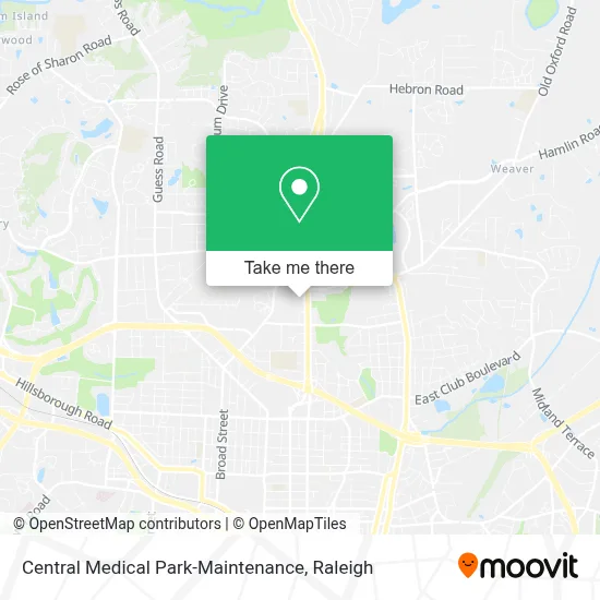 Central Medical Park-Maintenance map