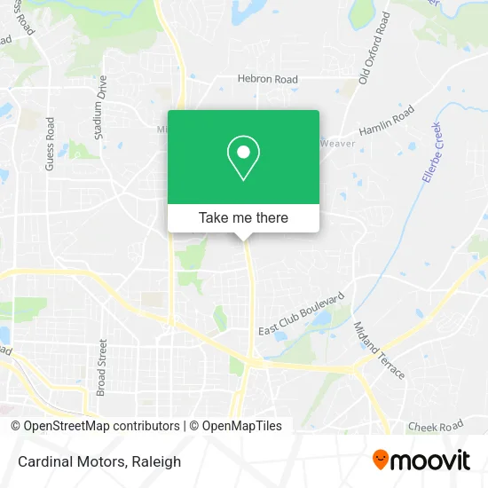 Mapa de Cardinal Motors