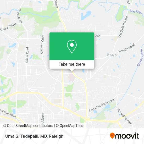 Uma S. Tadepalli, MD map