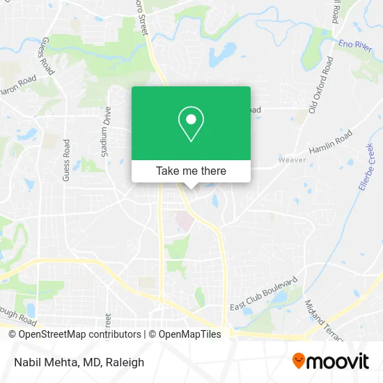 Nabil Mehta, MD map