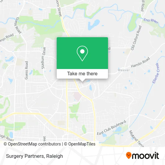 Mapa de Surgery Partners