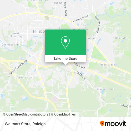 Walmart Store map