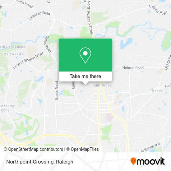 Northpoint Crossing map