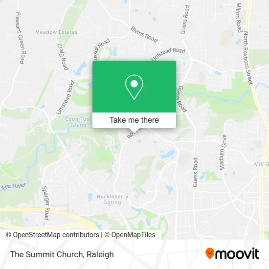 The Summit Church map