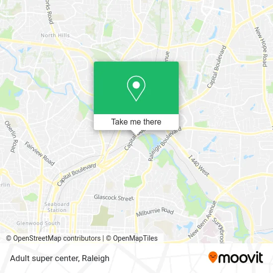 Adult super center map