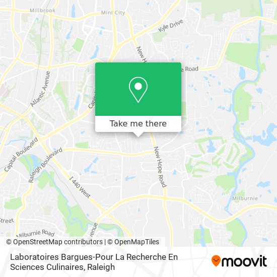 Laboratoires Bargues-Pour La Recherche En Sciences Culinaires map