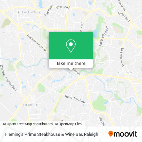 Fleming's Prime Steakhouse & Wine Bar map