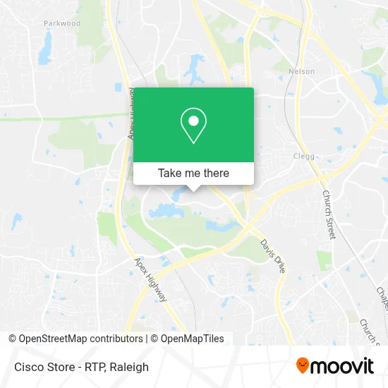 Cisco Store - RTP map