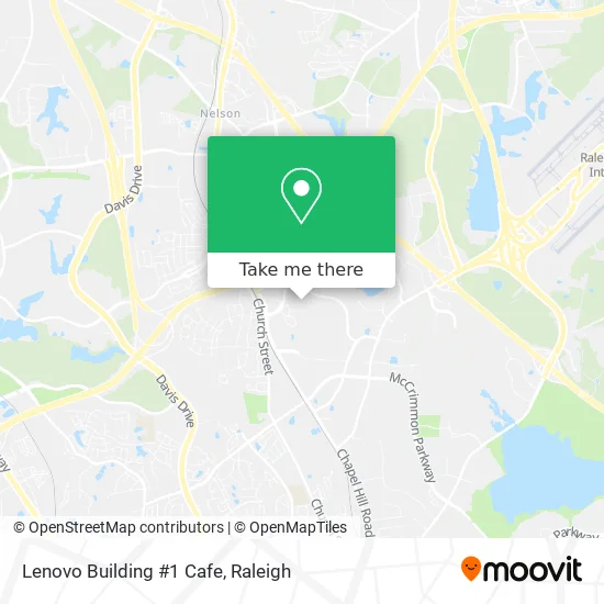 Lenovo Building #1 Cafe map