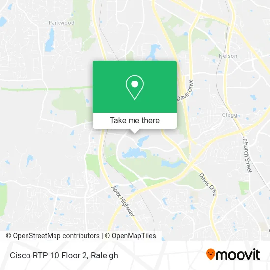 Cisco RTP 10 Floor 2 map