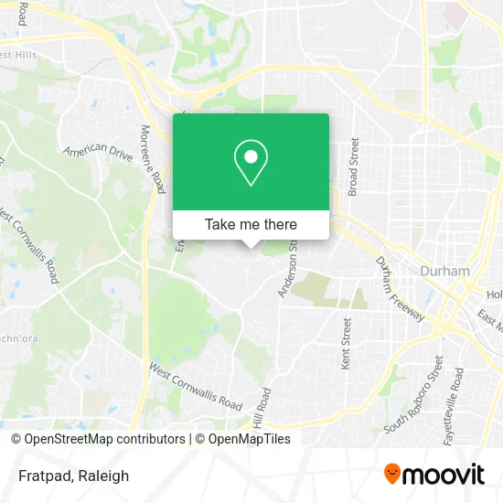 Fratpad map