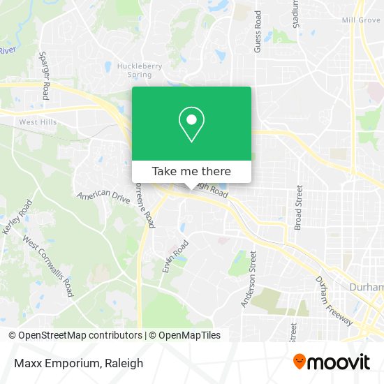 Mapa de Maxx Emporium