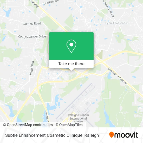 Subtle Enhancement Cosmetic Clinique map
