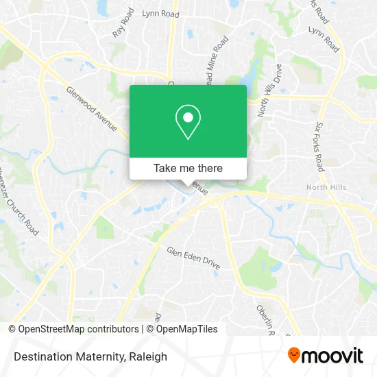 Destination Maternity map