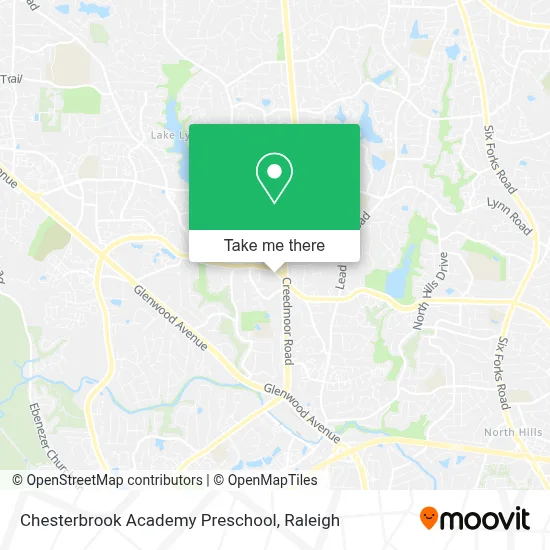 Chesterbrook Academy Preschool map