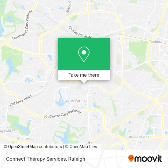 Connect Therapy Services map