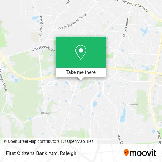 First Citizens Bank Atm map
