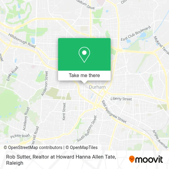 Rob Sutter, Realtor at Howard Hanna Allen Tate map