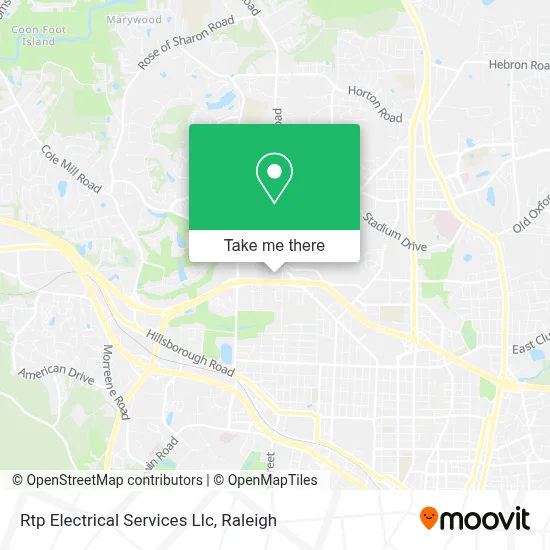 Rtp Electrical Services Llc map