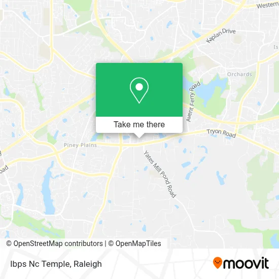 Ibps Nc Temple map