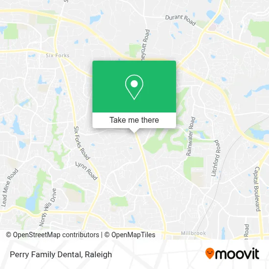 Perry Family Dental map