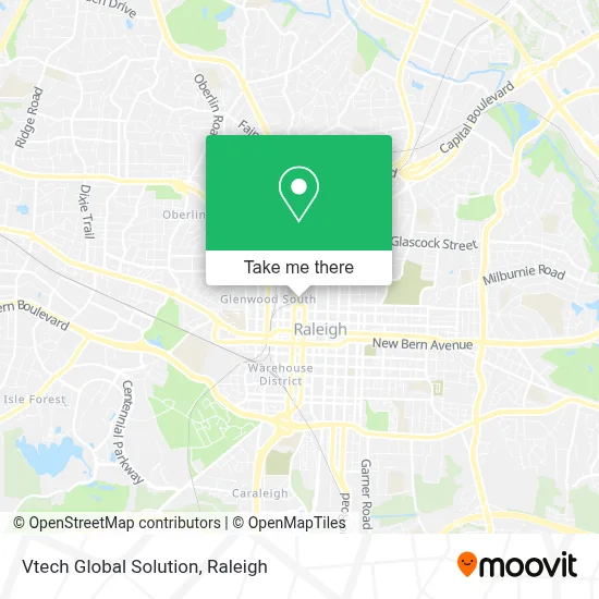 Vtech Global Solution map