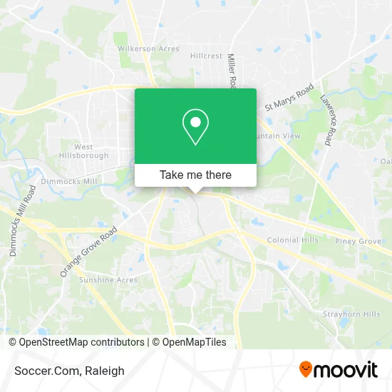Soccer.Com map