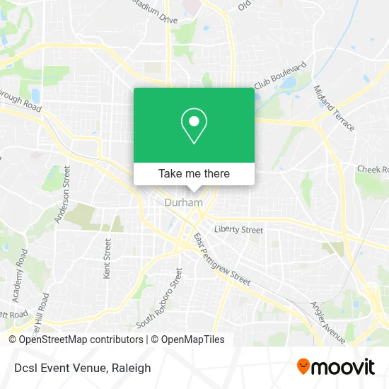 Dcsl Event Venue map