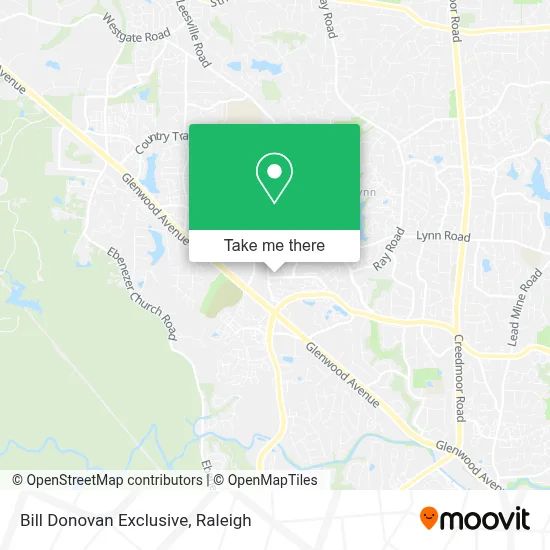 Bill Donovan Exclusive map