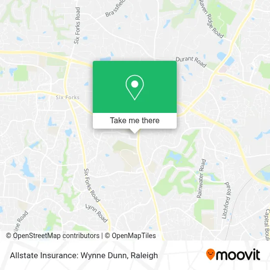 Allstate Insurance: Wynne Dunn map
