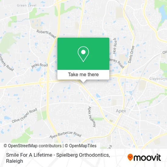 Smile For A Lifetime - Spielberg Orthodontics map
