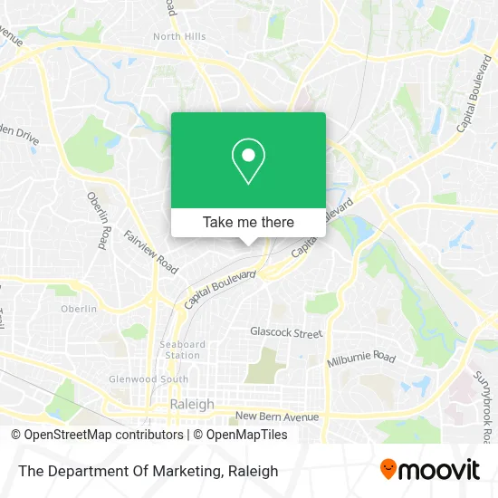 The Department Of Marketing map