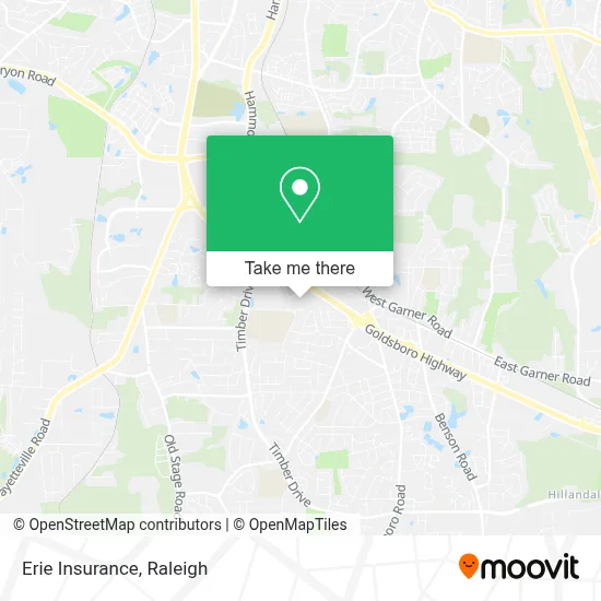 Erie Insurance map
