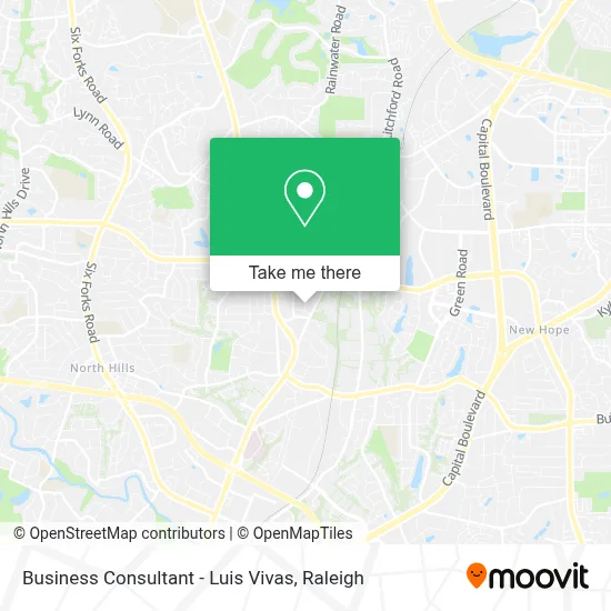 Business Consultant - Luis Vivas map