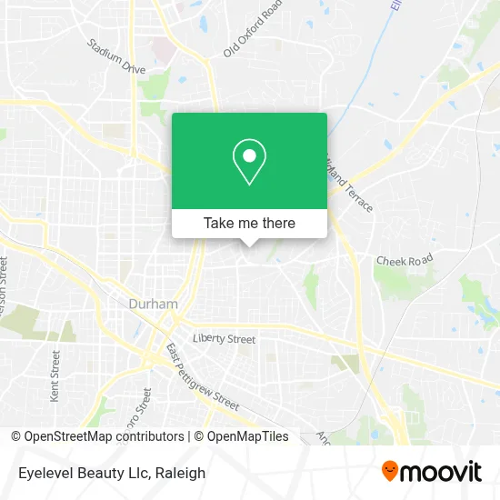 Eyelevel Beauty Llc map