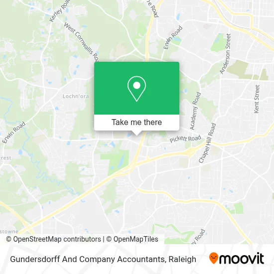 Gundersdorff And Company Accountants map
