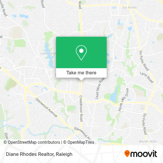 Diane Rhodes Realtor map