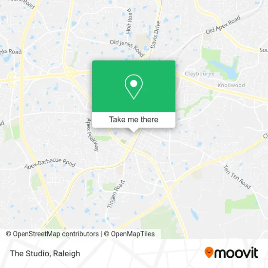 The Studio map