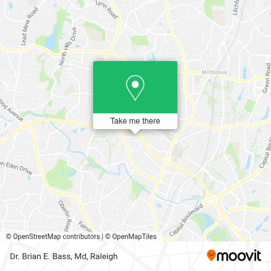Dr. Brian E. Bass, Md map