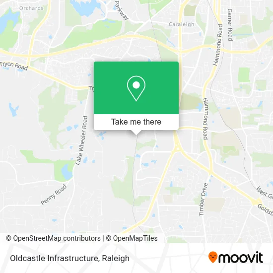 Oldcastle Infrastructure map
