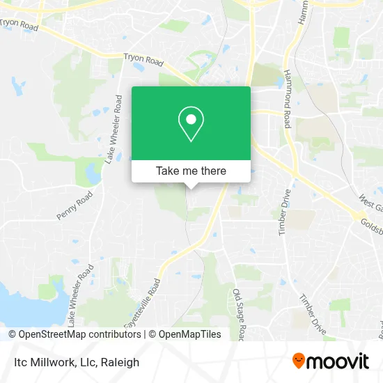 Itc Millwork, Llc map