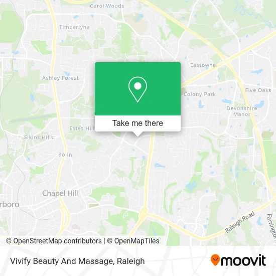 Vivify Beauty And Massage map