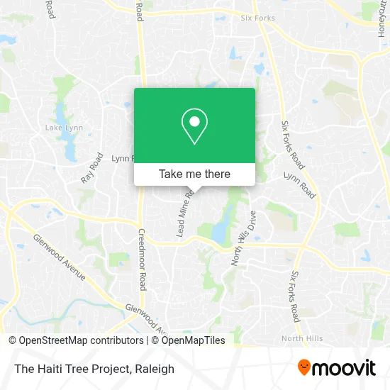 The Haiti Tree Project map