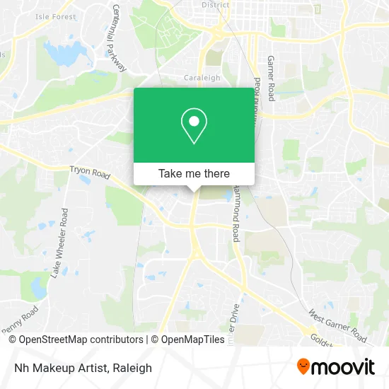 Nh Makeup Artist map