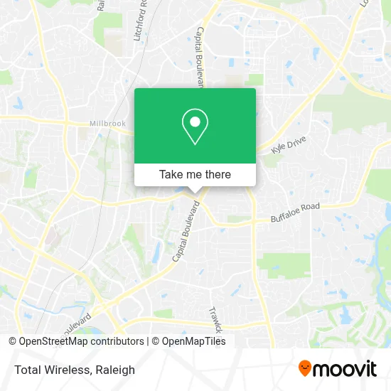 Total Wireless map