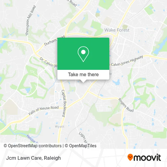 Jcm Lawn Care map