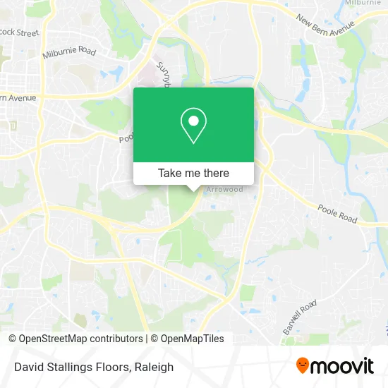 David Stallings Floors map