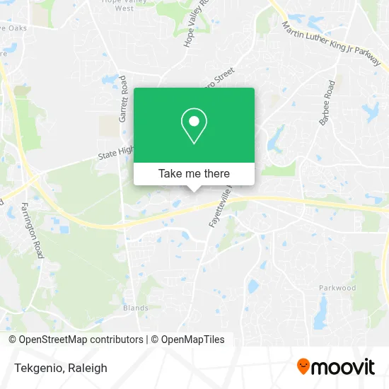 Tekgenio map