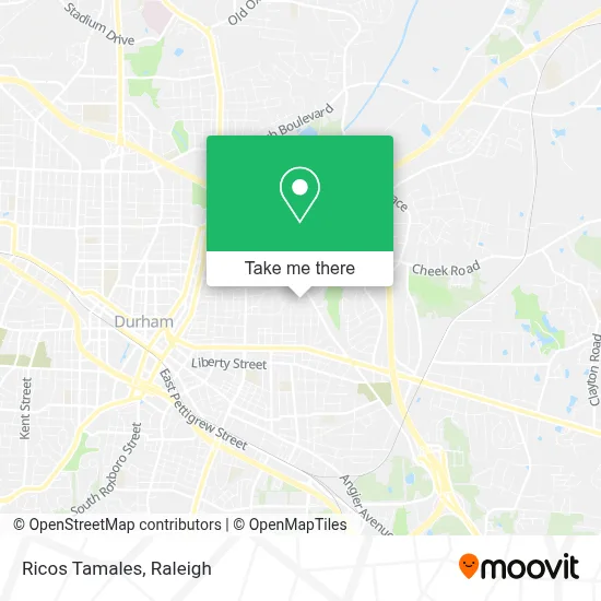 Ricos Tamales map