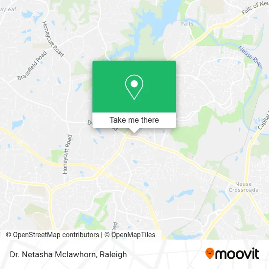Dr. Netasha Mclawhorn map